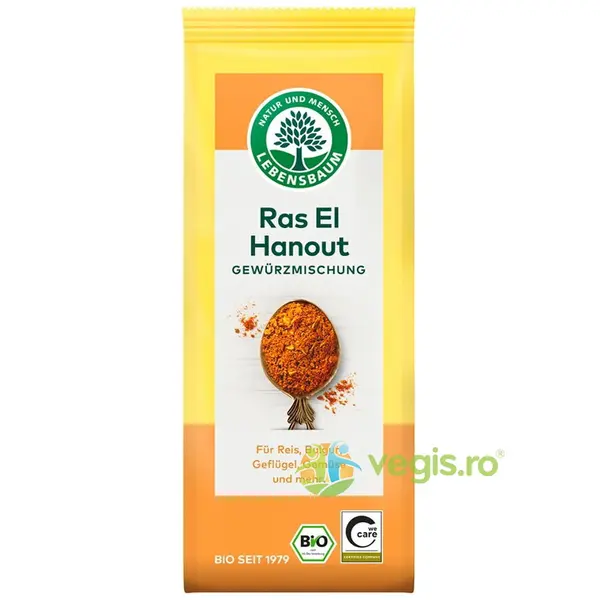 Amestec de Condimente Ras El Hanout Ecologic/Bio 45g