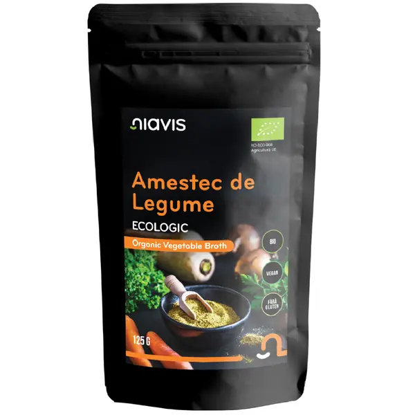 Amestec de legume ecologic, 125g, Niavis
