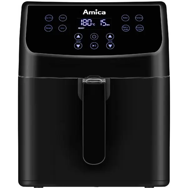 AMICA Airfryer Amica AFM4011, 5.5L, 1850W, 8 Programe, Negru