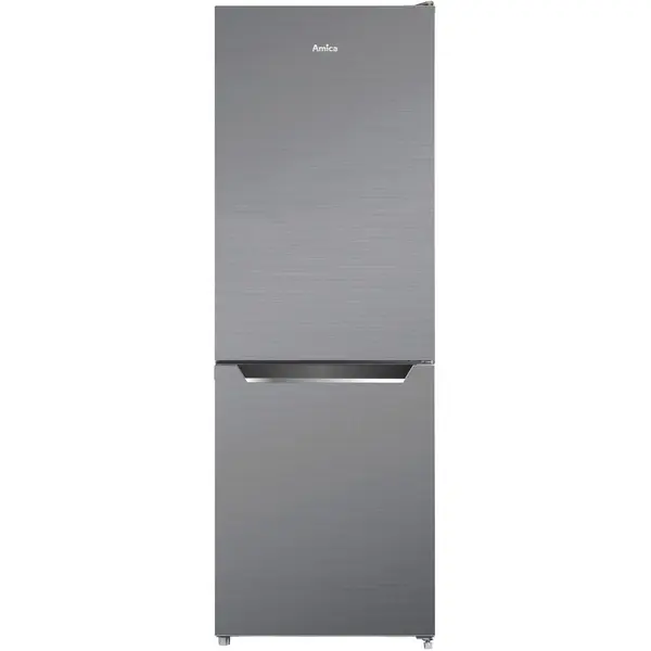 AMICA Combina frigorifica Amica FK2425.4UNTX(E), 227L, Clasa E, Inox