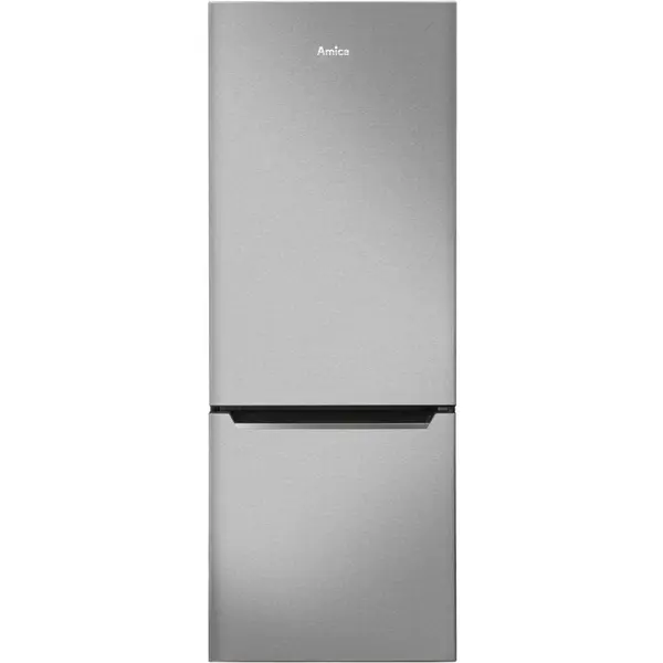 AMICA Combina frigorifica Amica FK244.4X(E), 205L, Clasa E, inox