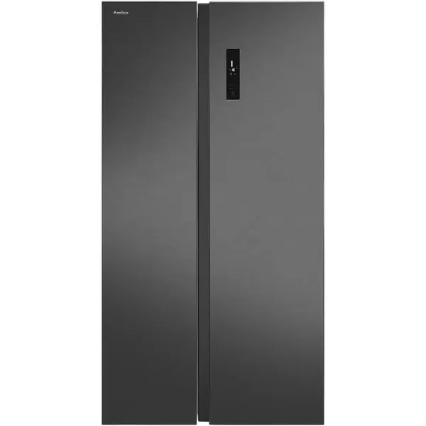 AMICA Frigider Side By Side Amica, 562 l, 92 cm, Inox