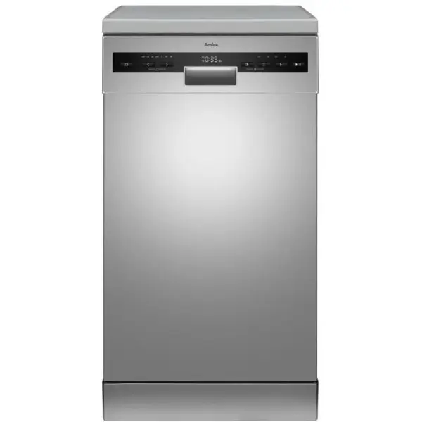 AMICA Masina de spalat vase Amica DFM44C7EOQSH, 7 programe, 10 seturi, 44 dB, Argintiu