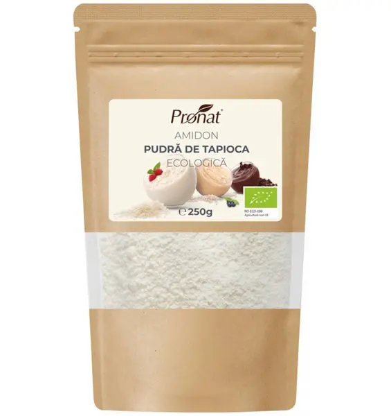 Amidon Pudra de Tapioca Bio, 250g