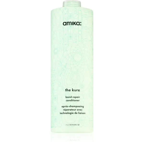 amika The Kure balsam regenerator pentru par blond 1000 ml