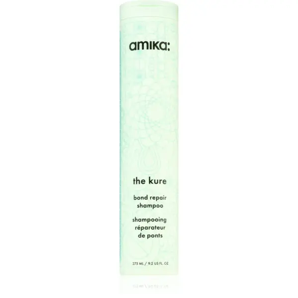 amika The Kure Bond Repair Shampoo Sampon de restaurare in profunzime pentru păr uscat și deteriorat cu proteine 275 ml