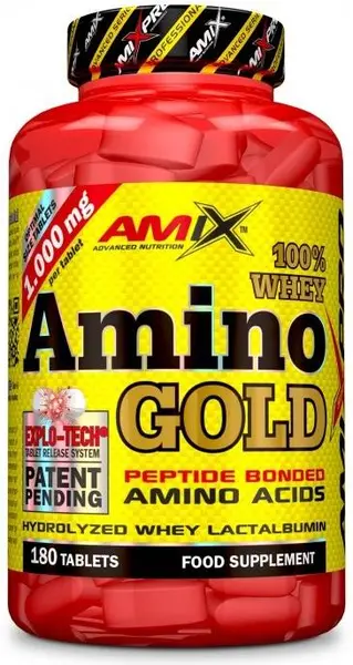 Amino Whey Gold, 180 tablete, Amix