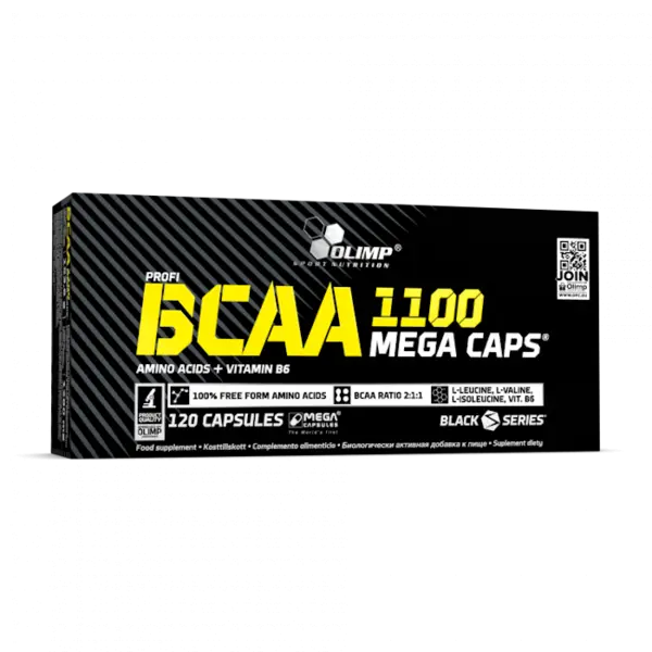 Aminoaicizi BCAA Mega Caps, 120 capsule, Olimp Sport Nutrition