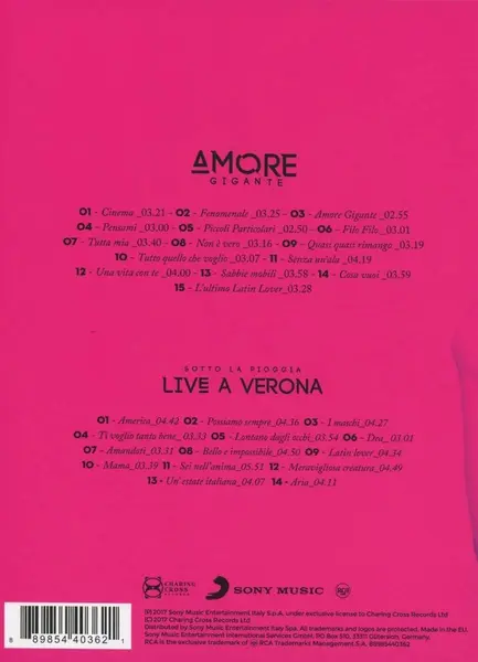 Amore Gigante | Gianna Nannini