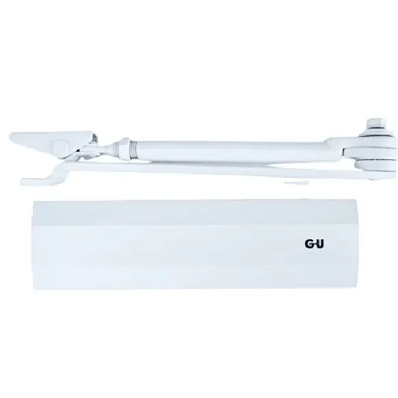 Amortizor brat articulat cu blocare G-U OTS 430, alb