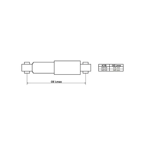 Amortizor KYB 349148