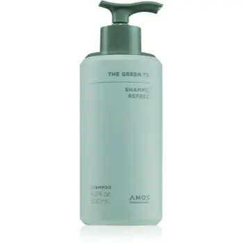 AMOS PROFESSIONAL The Green Tea Shampoo Refresh Șampon împotriva căderii părului pentru scalp normal spre uscat
