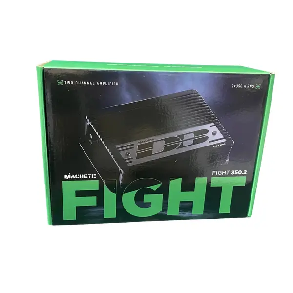 Amplificator Auto 2 Canale Clasa D Deaf Bonce Machete Fight 350.2, 350W RMS x 2, 4 Ohm