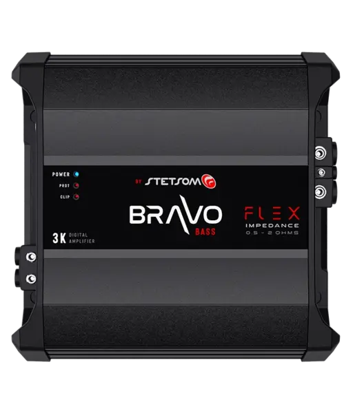Amplificator auto STETSOM BRAVO BASS FLEX 3K - 1, 1 canal, 3500W
