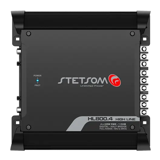 Amplificator auto STETSOM HL 800.4 - 1, 4 canale, 1040W