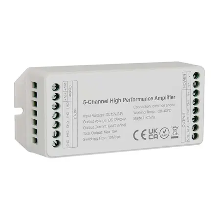 AMPLIFICATOR BANDA LED 5 CANALE 15A