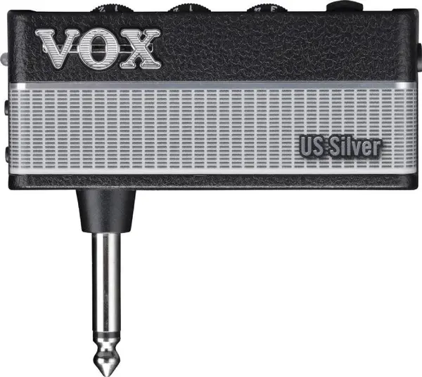 Amplificator pentru căști de chitara VOX - amPlug 3 US Silver, argintiu/negru