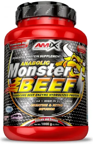 Anabolic Monster Beef, ciocolată, 1000 g, Amix