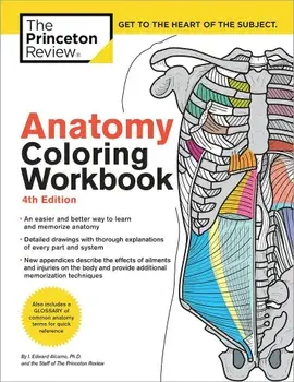 Anatomy Coloring Workbook, 4th Edition: An Easier and Better Way to Learn Anatomy, Paperback/Princeton Review