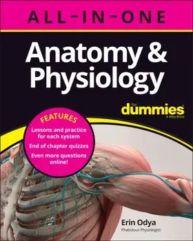 Anatomy & Physiology All-in-One For Dummies (+ Chapter Quizzes Online), Paperback/Odya