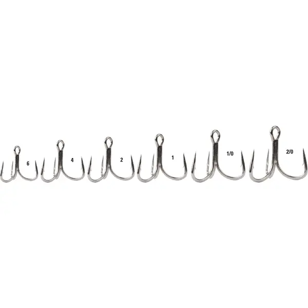 Ancora Grip Treble Steel nr.6 6buc