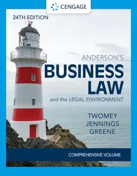 Anderson's Business Law & The Legal Environment - Comprehensive Edition. 24 ed, Hardback/Stephanie (Boston College) Greene