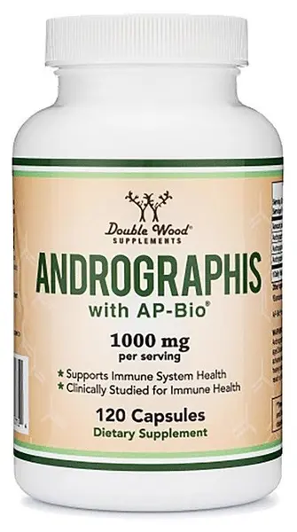 Andrographis cu AP-Bio, 300 mg, 120 capsule, Double Wood