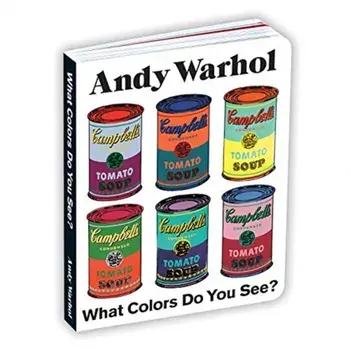 Andy Warhol What Colors Do You See? Board Book, Board book/***