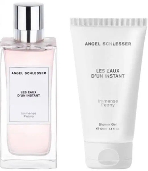 Angel Schlesser Set Immense Peony - Apă de toaletă și Gel de dus, 2 x 100 ml