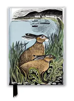 Angela Harding: Rathlin Hares (Foiled Journal)/Flame Tree Studio