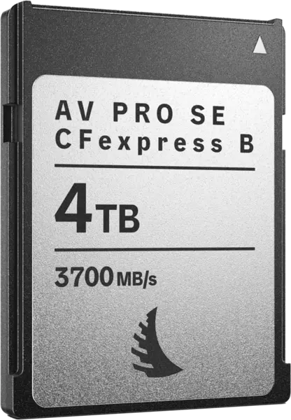 Angelbird CFexpress 4.0 Type B AV PRO SE CFexpress B v4 MK2, R3700/W3500 I SR3500/SW3150 (4.0) 4TB, Card memorie CF Express