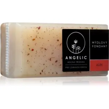 Angelic Soap fondant Růže sapun natural delicat
