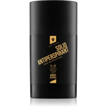 Angry Beards Jack Saloon Solid Antiperspirant antiperspirant puternic pentru barbati
