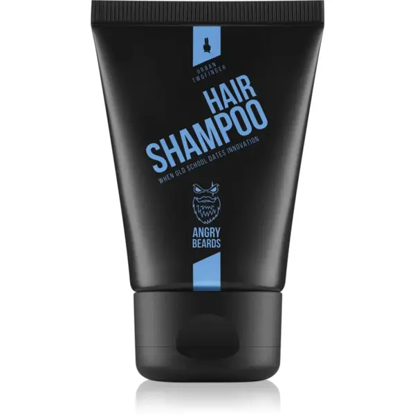Angry Beards Urban Twofinger Shampoo șampon revigorant, pentru păr și barbă 50 ml