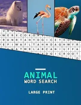Animal Word Search Large Print: A word hunting book for Dementia and Alzheimers patients - Reduced memory loss and increased mental capacity, Paperback/Dementia Activity Studio