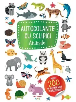Animale. Autocolante cu sclipici/***