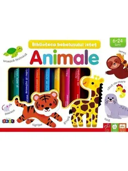 Animale. Biblioteca bebelusului istet. Set 8 carti/***