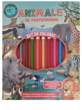 Animale de pretutindeni. Set de colorat/***