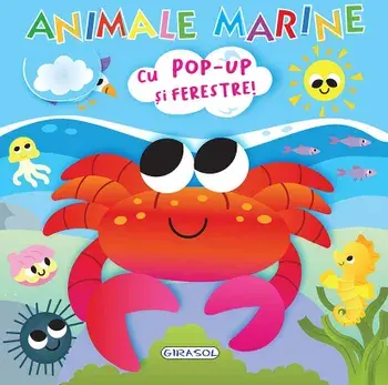 Animale marine. Cu pop-up si ferestre!/***