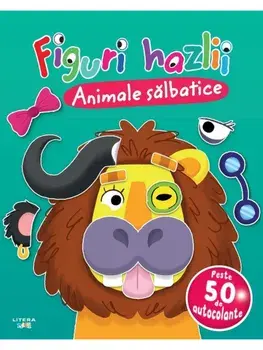 Animale salbatice. Peste 50 de autocolante. Seria Figuri hazlii/***