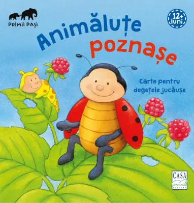Animalute poznase. Carte pentru degetele jucause
