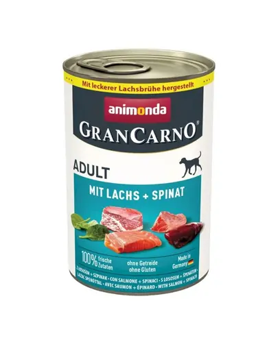ANIMONDA GranCarno Adult somon și spanac 400g