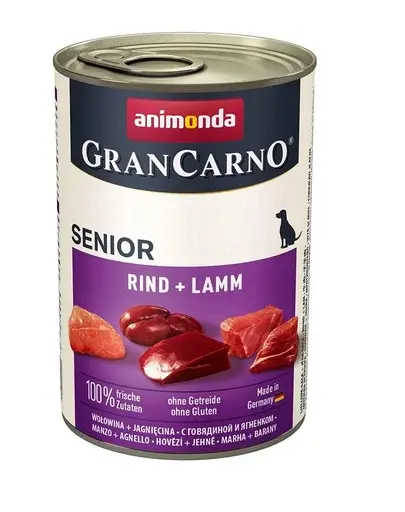ANIMONDA Grancarno conserva caini seniori 400 g vitel si miel