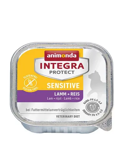 ANIMONDA Integra Sensitive miel si orez 100 g hrana pisici cu probleme digestive