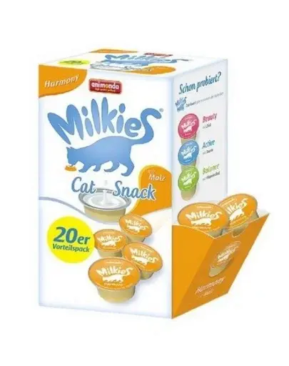ANIMONDA Milkies Harmony lapte pentru pisici cu malț 20x15 g