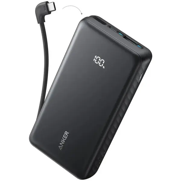 Anker Acumulator extern Anker Zolo 20.000 mAh, 22.5W, USB-C, USB-A, Negru