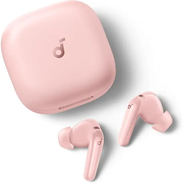 Anker Casti True Wireless Anker Soundcore R60i, ANC, Hi-Res Sound, Autonomie 50 ore, IP55, Bluetooth 6.1, Roz