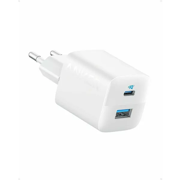 Anker Incarcator retea Anker 323, 33W, 1x USB-C, 1x USB-A, Alb