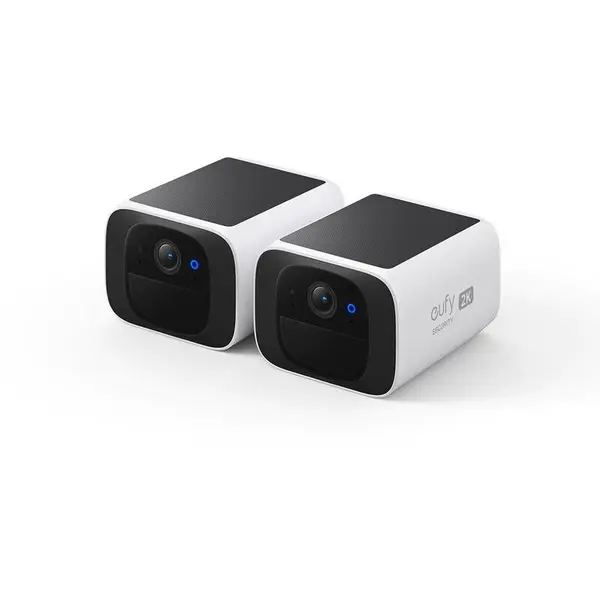 Anker Kit 2 camere supraveghere Anker SoloCam S220, bullet, 2K, , wireless, stocare interna 8GB, panou solar integrat, IP67,, E8134321 - 0194644125790