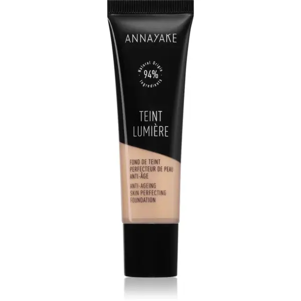 Annayake Teint Lumiere Anti-Ageing Skin Perfecting Foundation Make-up anti-aging cu efect iluminator culoare 15 medium beige 30 ml